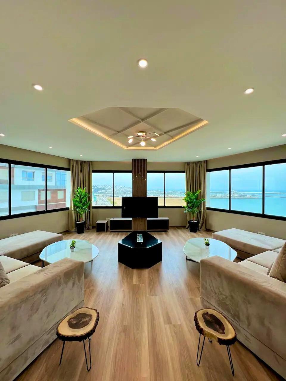 The Mirage Tangier - 3Br Luxury Sea View With Private Hammam & Jacuzzi Tânger Exterior foto
